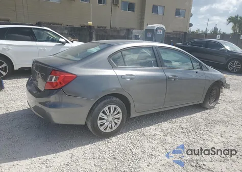 2012 Honda Civic Lx from USA, damaged, VIN 2HGFB2F57CH322221